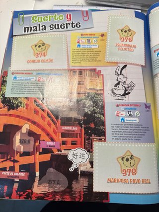 Álbum Animales Panini 2012