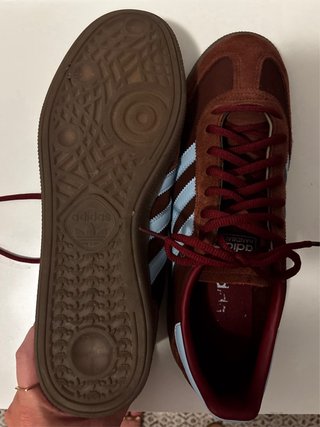 Zapatillas Adidas Spezial granate ante