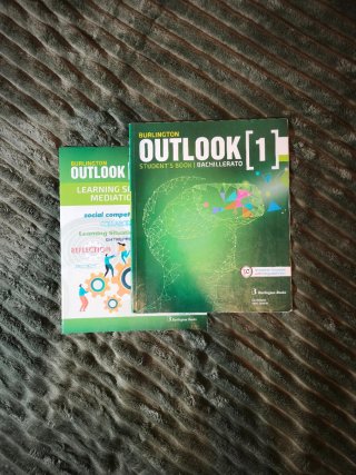 Libro de texto Inglés Burlington Outlook 1° Bach.