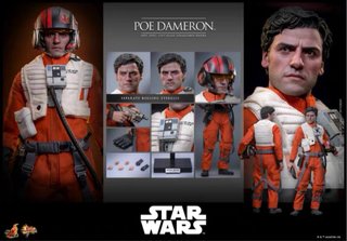 Hot Toys Poe Dameron Star Wars 1/6 MMS806