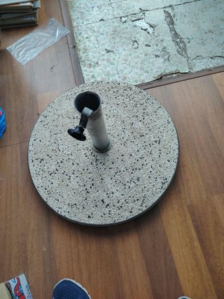 Base para sombrilla de exterior