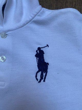 Polo Ralph Lauren Niño Blanco Talla 3