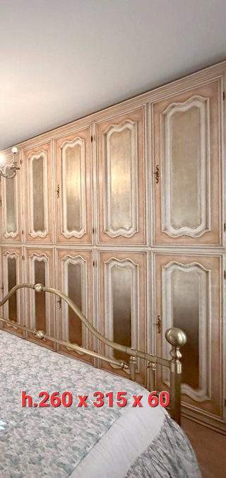 Armadio Veneziano Oro 260x315x60
