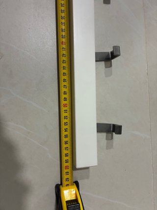 Perchero IKEA TJUSIG Blanco 60cm