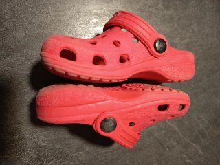 ** Lote 3 pares calzado chanclas y cangrejeras t26