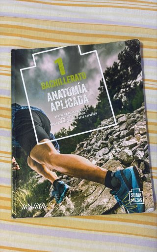 Libro de anatomía de primero de bachillerato