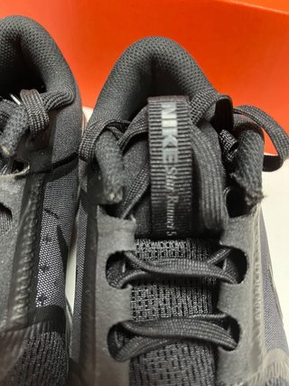 Zapatillas Nike niño negras talla 35,5