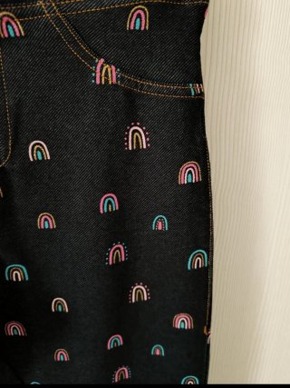 Jegging Sfera Talla 11-12 Estampado Arcoíris