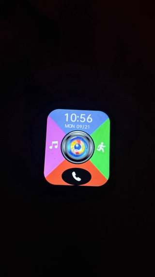 Smartwatch lila