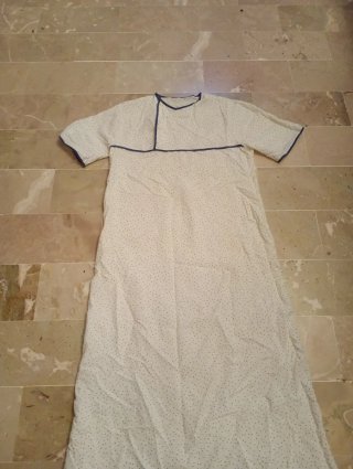 Camicia da notte vintage cotone Tg S