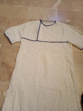 Camicia da notte vintage cotone Tg S