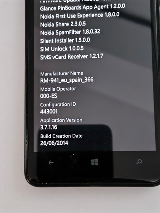 Nokia Lumia 625 Negro