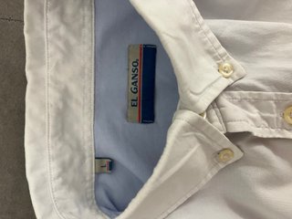 Camisa Ganso Blanca Talla L