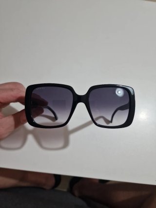 Gafas de sol Gucci GG0632S cuadradas negras y gris
