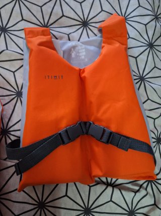 Chaleco natación ITIWIT naranja