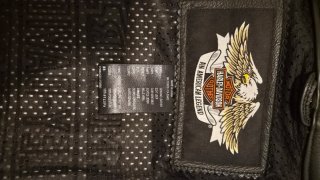 Chaqueta Cuero Harley-Davidson Negra