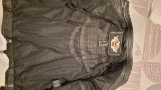 Chaqueta Cuero Harley-Davidson Negra