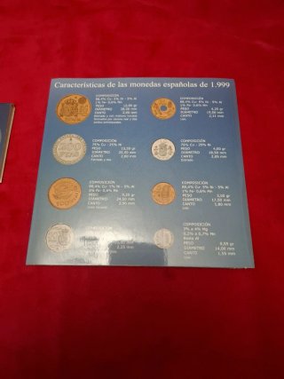 Colección Monedas Españolas 1999