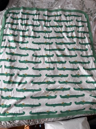 Manta infantil cocodrilos IKEA