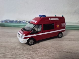 Miniatura Bombeiros 112 Ford Transit
