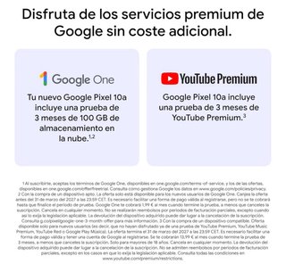 Google Pixel 10a 128GB Negro + Funda Original