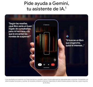 Google Pixel 10a 128GB Negro + Funda Original