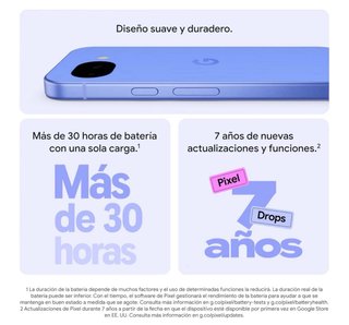 Google Pixel 10a 128GB Negro + Funda Original