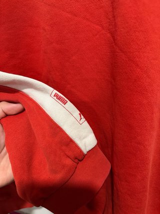 Sudadera Puma Roja Vintage 90s Hombre