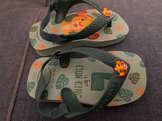 Chanclas bebé Havaianas El Rey León Talla 21