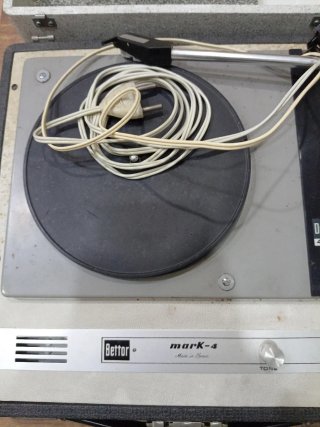 Tocadiscos Maleta Bettor Mark-4 Dual 410 Vintage
