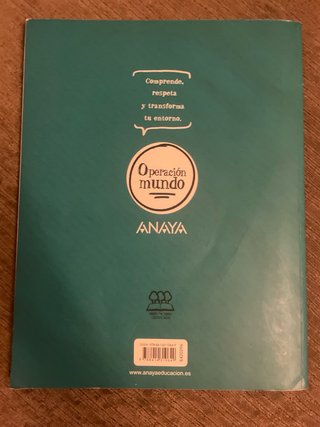 Cultura Clásica ESO operación mundo Anaya