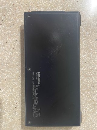 Calculadora Programable Casio FX-770P