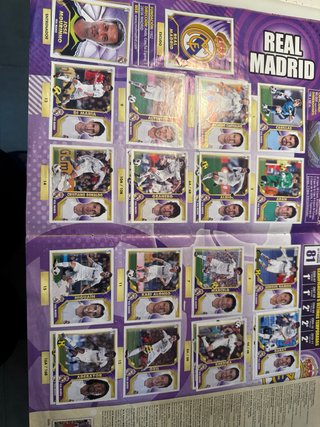 Álbum Liga BBVA 2011-12 Casi Completo