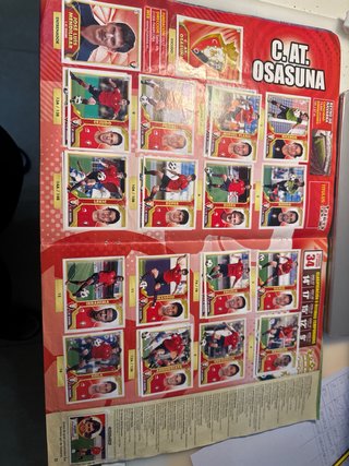 Álbum Liga BBVA 2011-12 Casi Completo