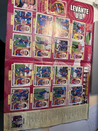 Álbum Liga BBVA 2011-12 Casi Completo