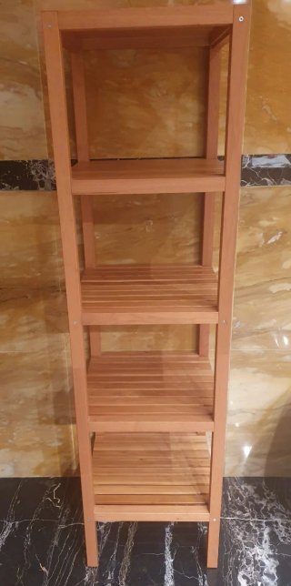 Estantería de madera 5 baldas