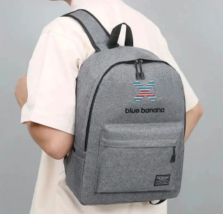 Mochila Blue Banana Gris Multicolor