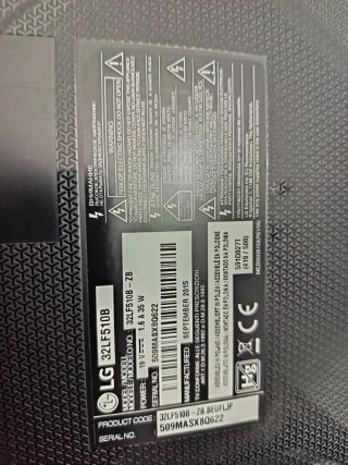 Televisor LG 32 Negro