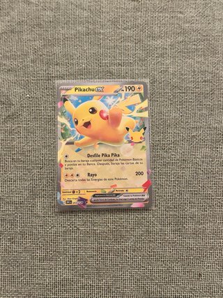 Pikachu EX 053/120 Carta Pokémon