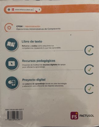 Operaciones Administrativas de Compraventa, CFG...