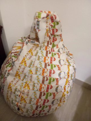 Puff pera HAPPY MULTICOLOR