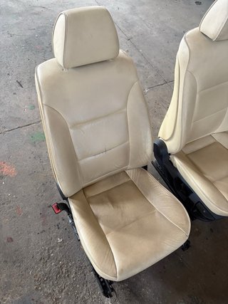 Asientos BMW E60 E61 Cuero Beige