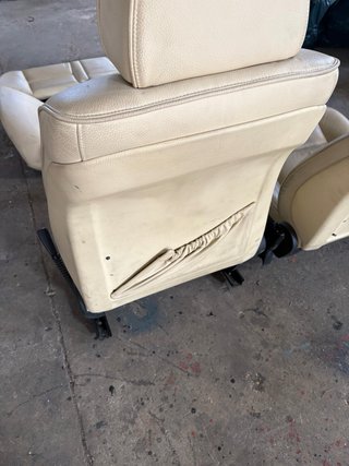 Asientos BMW E60 E61 Cuero Beige