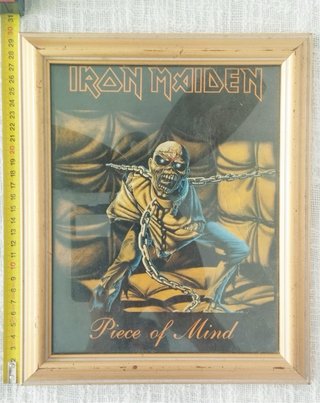 Lámina Iron Maiden Piece of Mind Original 80s