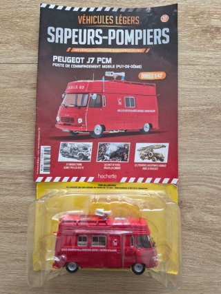 Miniatura Peugeot J7 PCM Sapeurs-Pompiers