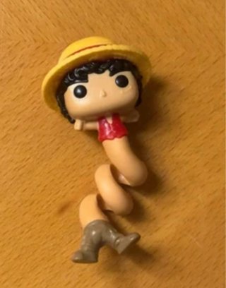 Figura Luffy Kinder Joy One Piece