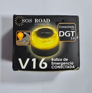 Baliza Emergencia V16 SOS ROAD CONNECTED