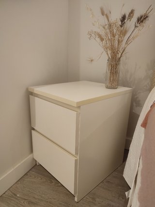 Mesilla Ikea Malm 2 cajones