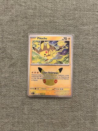 Carta Pokémon Pikachu 30 aniversario 051/128