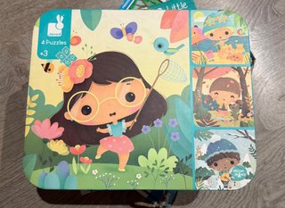 Janod 4 Puzzles +3 años
